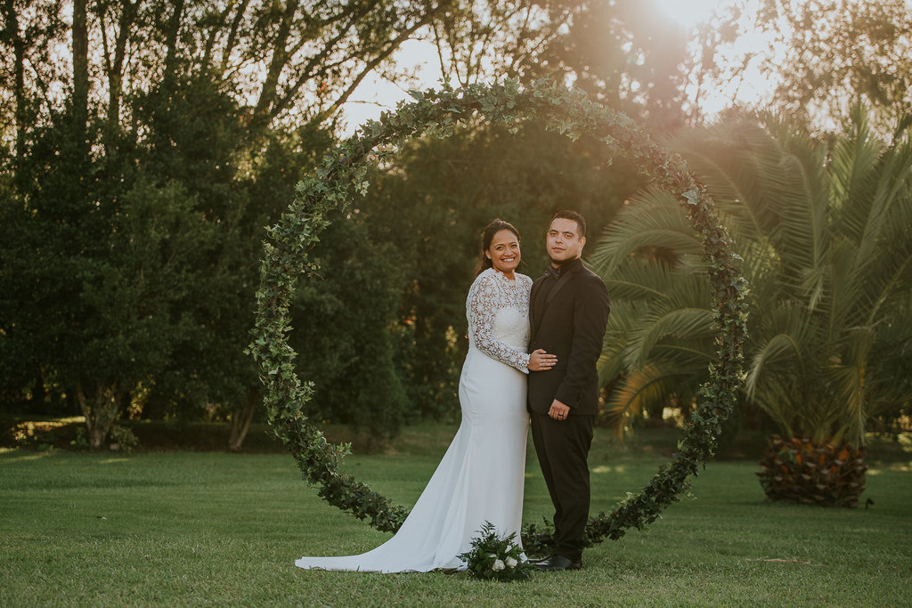 The Bride and Groom